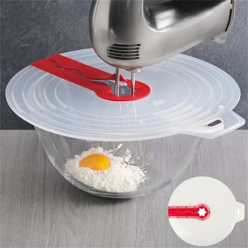 Kitchen Appliances Australia - Beat Eggs Mixer-Abdeckung, Mixer-Spritzschutz, Schneebesen, Rührschüssel-Deckel,