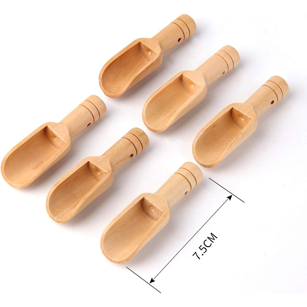Kitchen Appliances Set - 10/30/50/100 stücke Kaffee Mini Holz Löffel