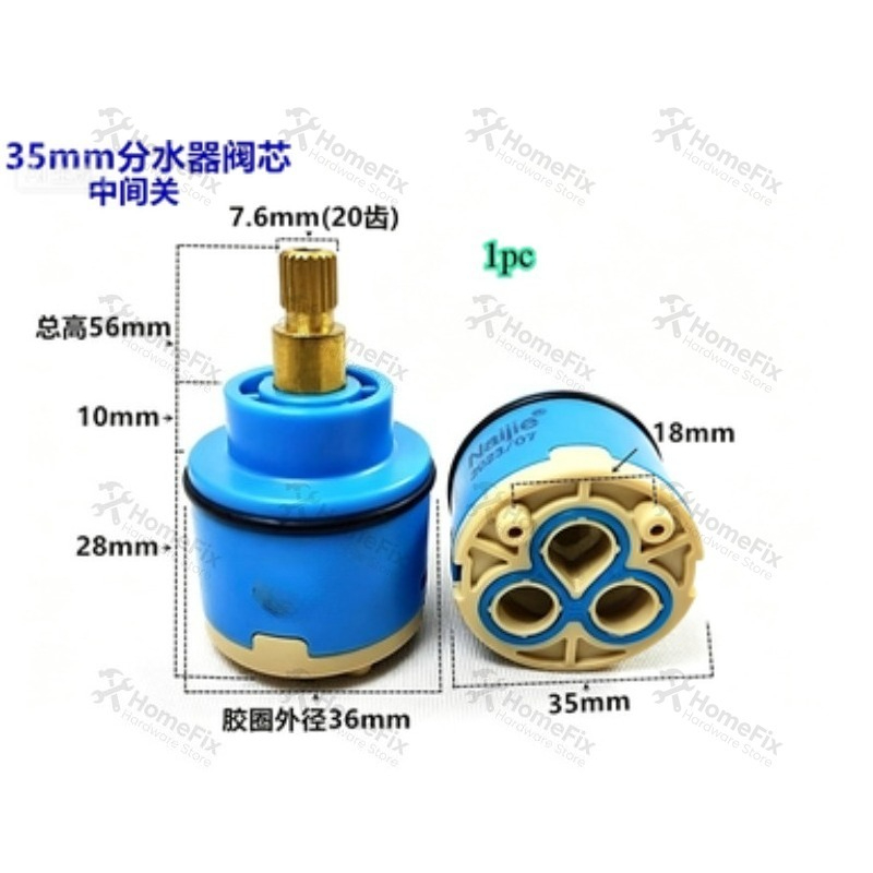 Kitchen Appliances Australia - 1 Stück Keramik-Ventilkern 28mm 35mm 40mm