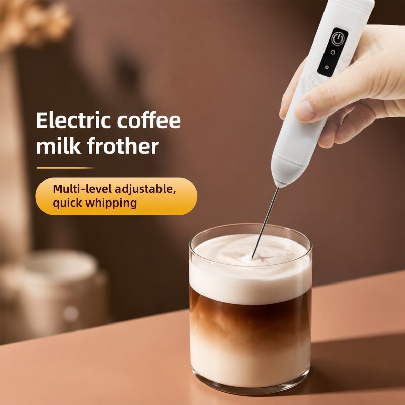 Kitchen Appliances Australia - Elektrischer Kaffee-Milchaufschäumer, Handmixer für Kaffee und