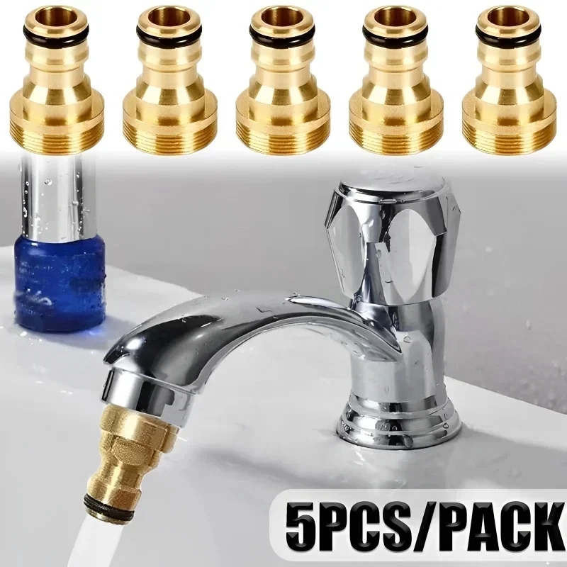 Kitchen Appliances Australia - 1/2/5PCS Universal Wasserhahn Küche Adapter Messing