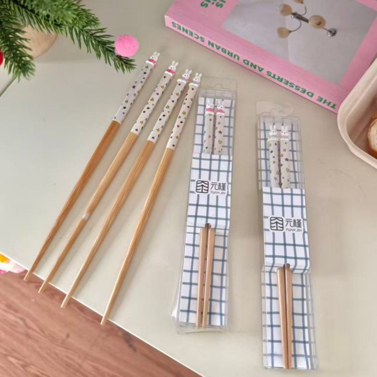 Kawaii Miffy Rabbit Essstäbche – Kitchen Appliances Set Bewertung und Preis