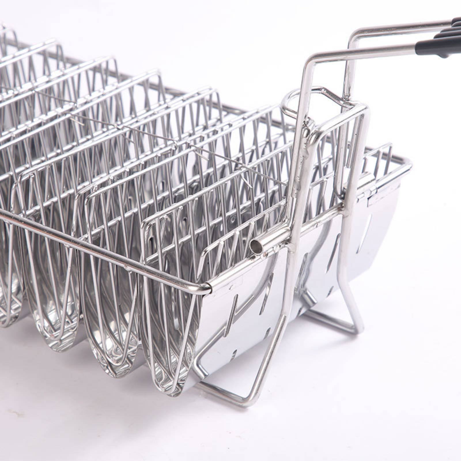 8-Fach Taco-Gestell Hitzebestä – Deep Fryer Stainless Bewertung und Preis