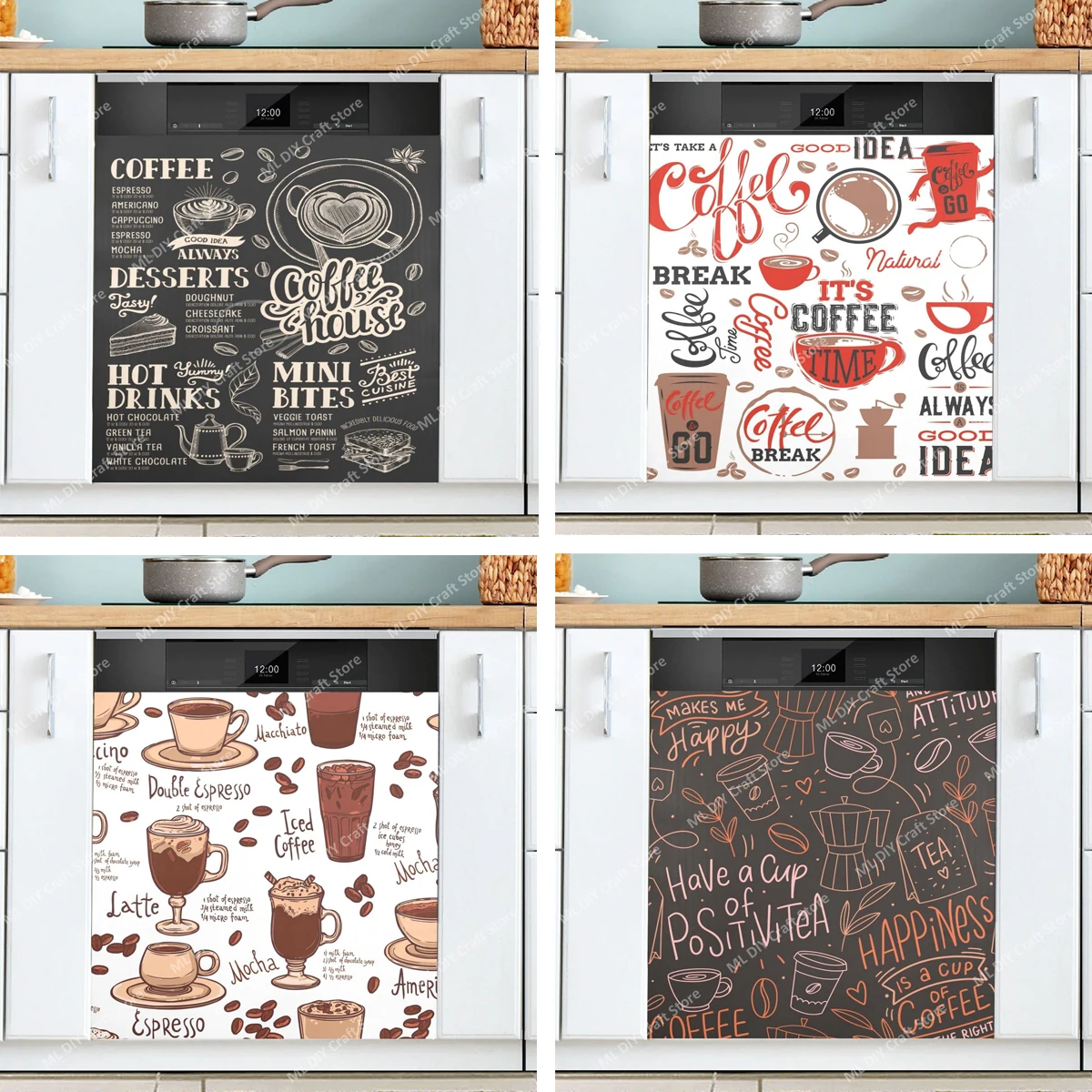 Retro Kaffee Themen Cafe Desig – Kitchen Appliances Pictures Bewertung und Preis