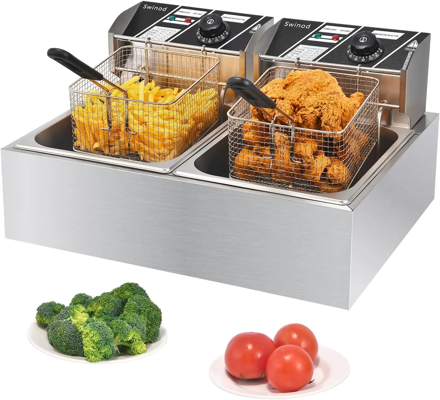 Gewerbliche Fritteuse mit Körb – Deep Fryer Stainless Bewertung und Preis