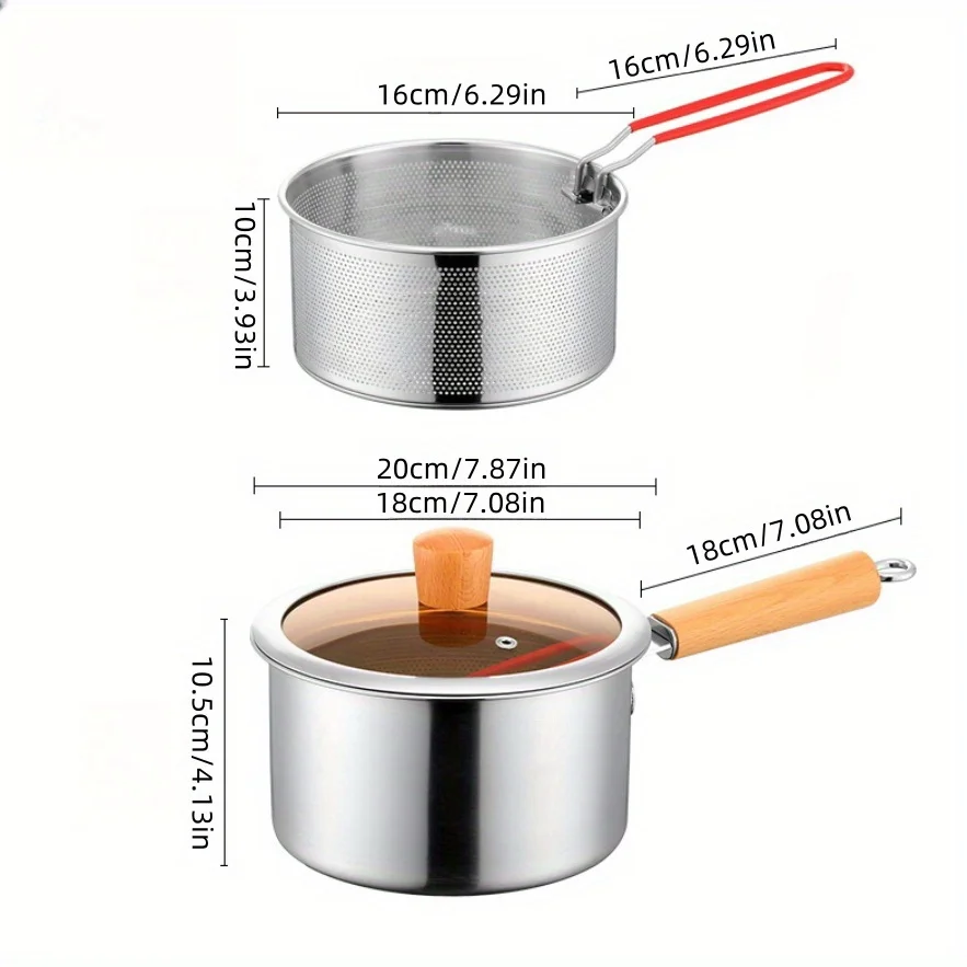 Edelstahl-Mehrzweck-Kochgeschi – Deep Fryer Stainless Bewertung und Preis