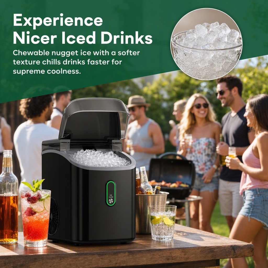 Nugget-Eisbereiter für die Arb – Kitchen Appliances For Home Bewertung und Preis
