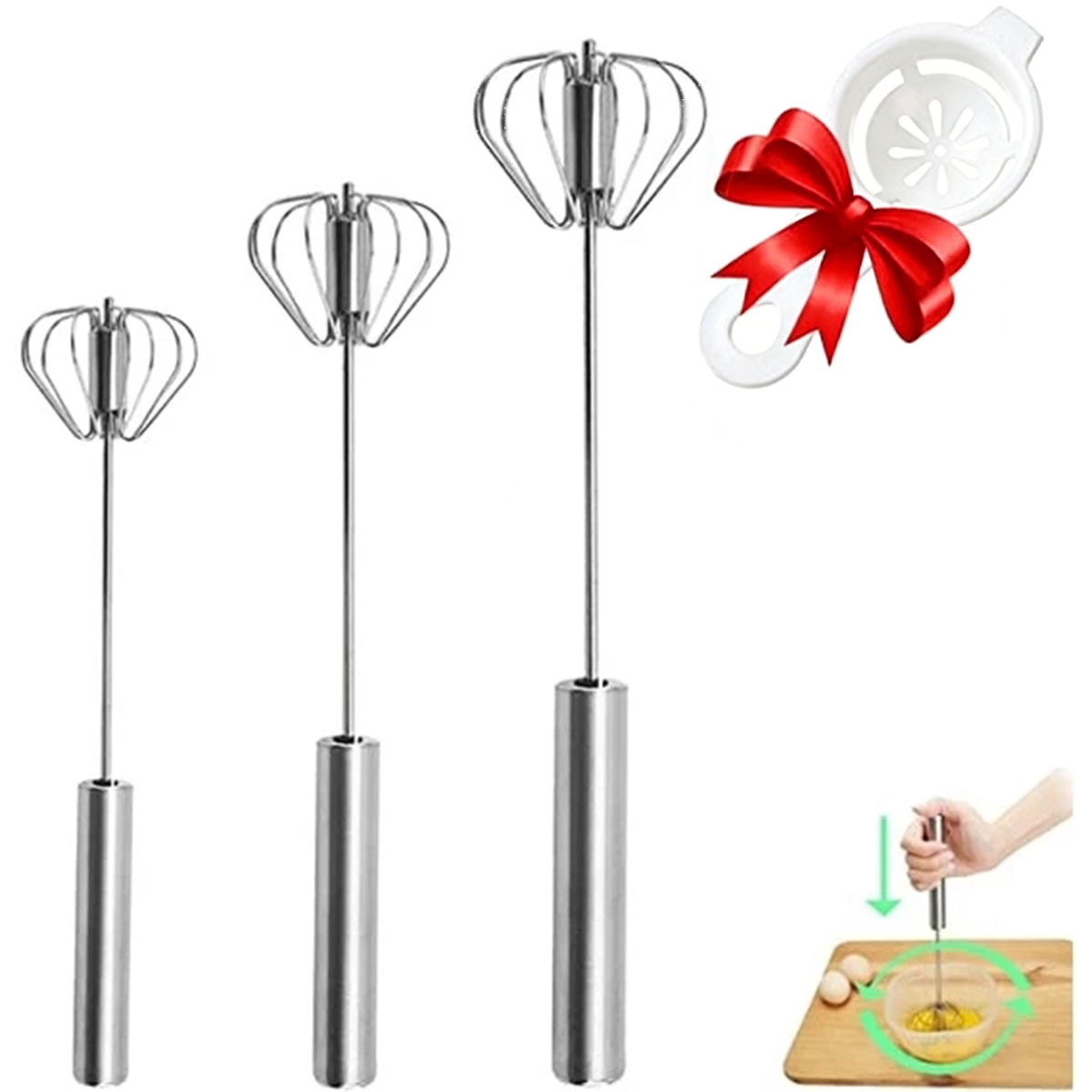 1/3 Stück Edelstahl-Eierschläg – Kitchen Appliances Australia Bewertung und Preis