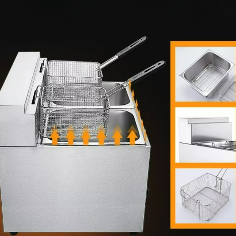 Edelstahl-Elektro-Fritteuse mi – Deep Fryer Stainless Bewertung und Preis