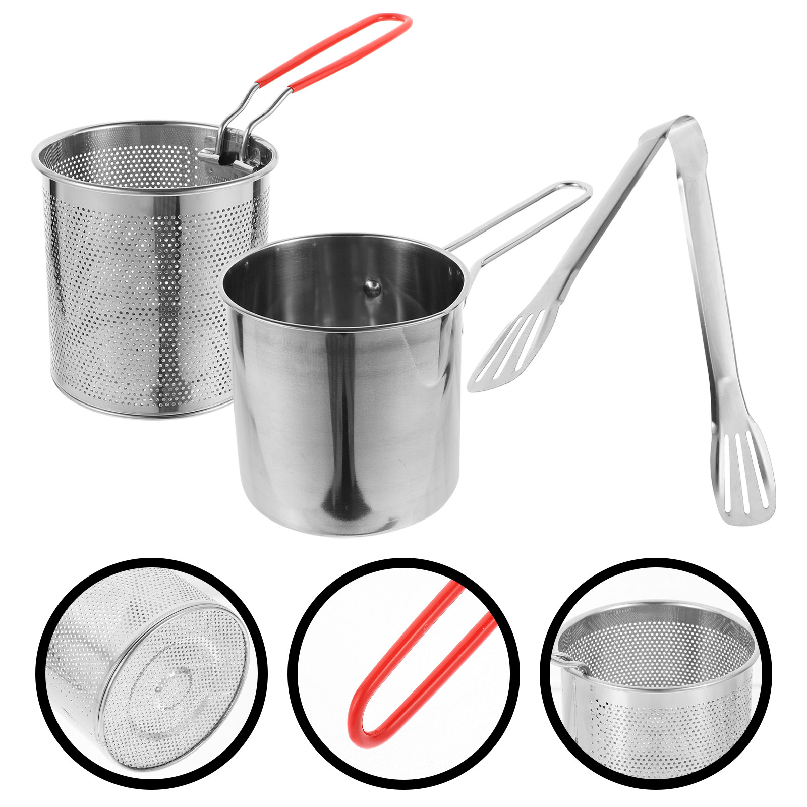 1 Set Multifunktionaler Edelst – Deep Fryer Stainless Bewertung und Preis