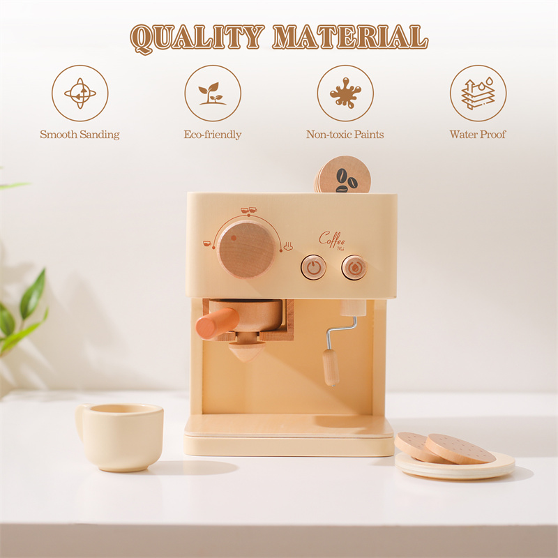 Kinder Holz Montessori Spielze – Kitchen Appliances Set Bewertung und Preis